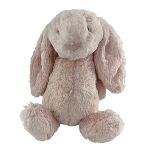 Little Jellycat London Bashful Pink Bunny Rabbit 11" Plush Baby Toy Chime Rattle